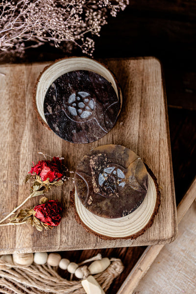 Triple Moon Altar Tile