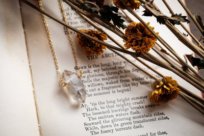 Hecates Stone Herkimer Diamond Necklace