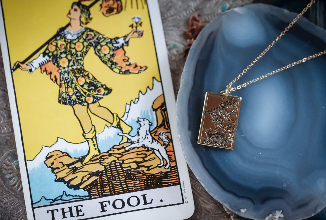 The Fool Tarot Necklace – Tamed Wild