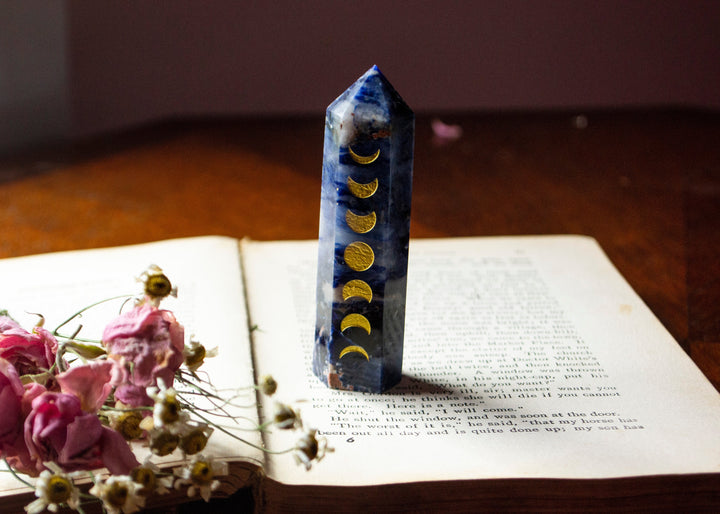 Sodalite Moon Phase Tower