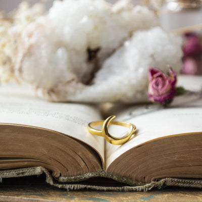 Crescent Moon Ring