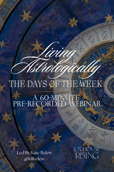 Living Astrologically: The Days of the Week