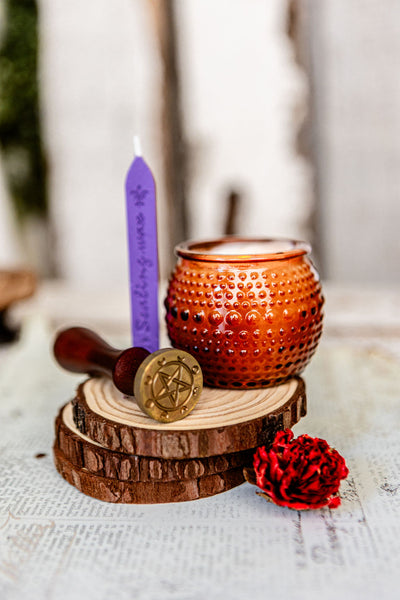 Pentacle & Moon Phase Wax Seal Kit