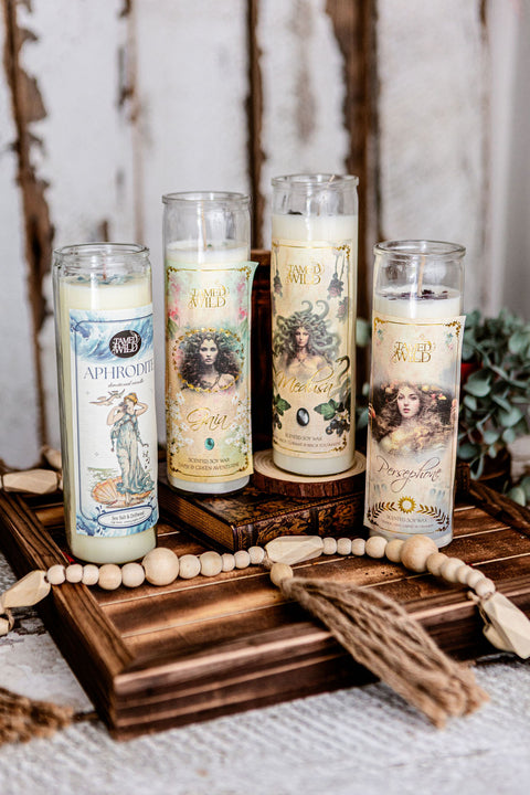 Goddess Candles (Scented Soy Wax)