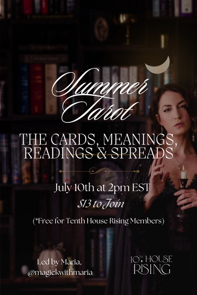 Webinar: Summer Tarot with Maria