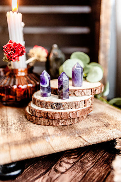 Amethyst Point (Set of 3)