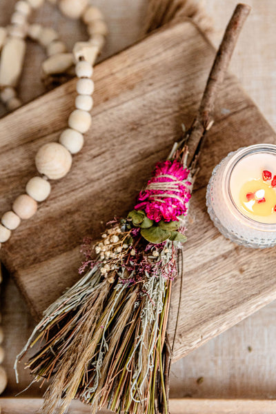 Ritual Herbal Broom