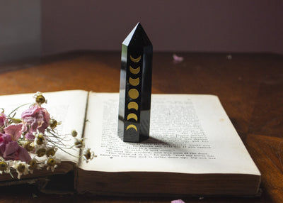 Obsidian Moon Phase Tower