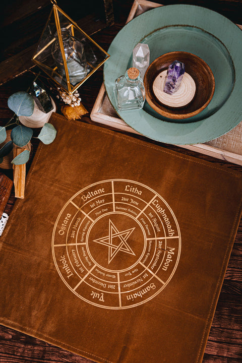 Wheel Of The Year Altar Cloth