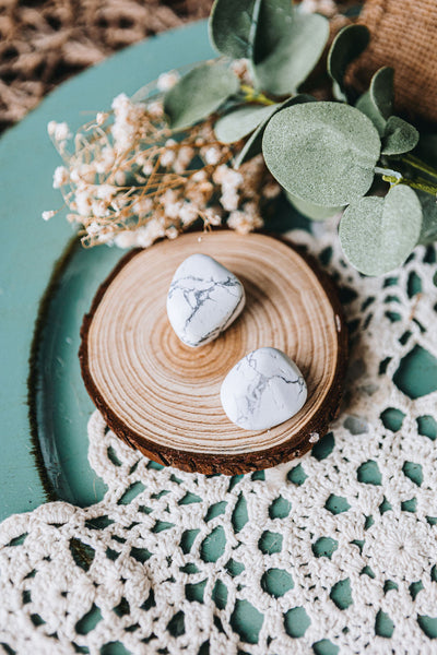 Howlite Tumbled (Set of 3)