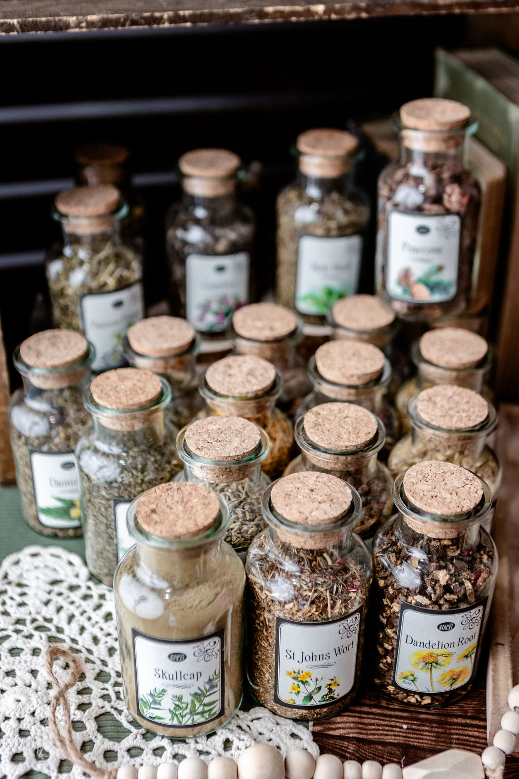魔女の棲む森 ～jazz & botanical～     dried-botanical swag DRIED HERBS FLAVORED SALT