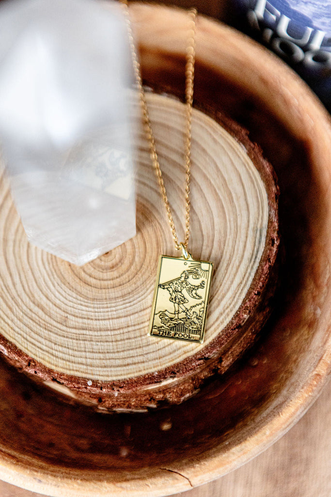 The Fool Tarot Necklace – Tamed Wild